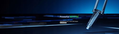Adapter Karta Sieciowa WiFi na USB z Antenami Tri-Band 2.4GHz 5GHz 6GHz na Arena.pl