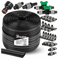 Taśma Kroplująca 10 cm Linia 100m Nawadnianie Kropelkowe Wąż zestaw BRADAS