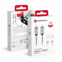 FORCELL F-ENERGY Metal C239 kabel Typ C do Typ C PD QC4.0 5A 100W E-Mark 1