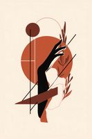 Plakat 20x30cm Zmierzch na Dłoni