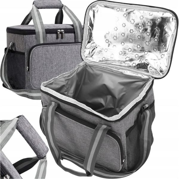 Torba Termiczna ŚNIADANIOWA duża na śniadanie jedzenie napoje LUNCH BOX zdjęcie 4