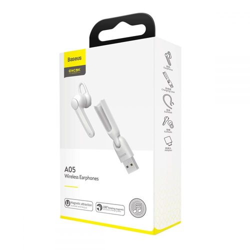 BASEUS ENCOK A05 BLUETOOTH EARPHONE WHITE na Arena.pl