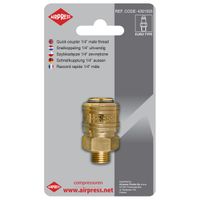 szybkozłącze z gwintem zewnętrznym 1/4'' - ap 4301505