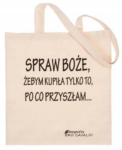 bawełniana torba typu shopper bag na Arena.pl