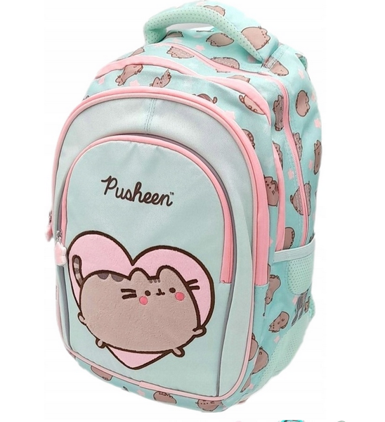 PLECAK 4-KOMOROWY PUSHEEN MINT  BPL-58 ST.MAJEWSKI zdjęcie 5