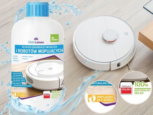 PŁYN DO ROBOTÓW MOPUJĄCYCH SPRZĄTAJĄCYCH MOPÓW BIONICZNYCH 2x 500ml na Arena.pl