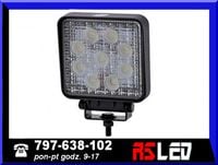 mocna Lampa 9 LED cofania wsteczny 12v 24v 27w