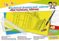 blok techniczny a3/10k kolor 150g gimbo 6775 a'6