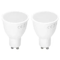 Żarówka LED 12W GU10 915lm ciepła 3000K kąt 100° 2 sztuki energooszczędna do salonu