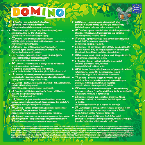 Trefl - Gra Domino ilustrowane 01610 na Arena.pl