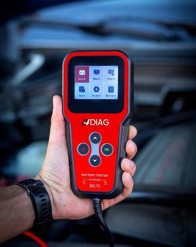 TESTER DO AKUMULATORÓW BATERII 6V 12V 24V 2-300AH MIERNIK CYFROWY j.POLSKI na Arena.pl