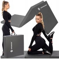 MATA MATERAC DO ĆWICZEŃ FITNESS JOGI SKŁADANY 180x60x5,5cm REHABILITACJA XL