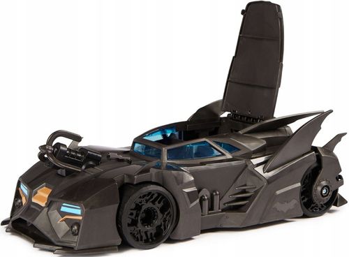 DC COMICS POJAZD BATMOBILE Z WYRZUTNIĄ + FIGURKA LALKA BATMAN 10 CM ZESTAW na Arena.pl