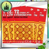 PISTOLET HUKOWY KAPISZONY REWOLWER SPŁONKA GRATIS 5X KAPISZON 360 METALOWY