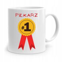 Kubek Dla Piłkarza Zawodnika Piłkarz Numer Jeden Z Nadrukiem Ze Zdjęciem