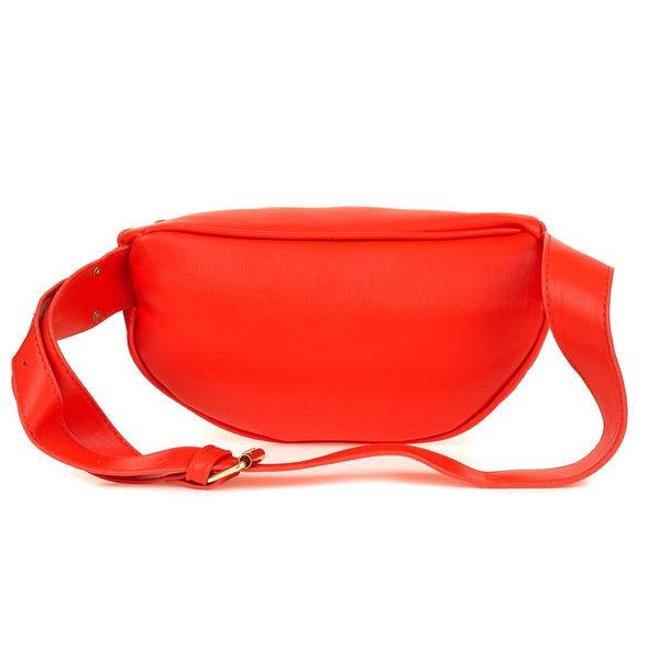 Czerwona Saszetka Damska Przez Ramię Na Pasku Modna Trójkąty I07 zdjęcie 1