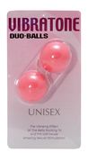 vibratone duo balls pink blistercard