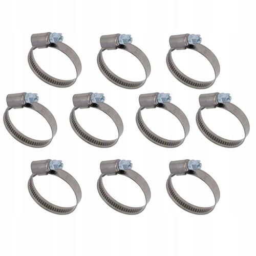 10x Opaska ślimakowa 16-25mm, cybant, obejma W2, nierdzewna - półinox na Arena.pl