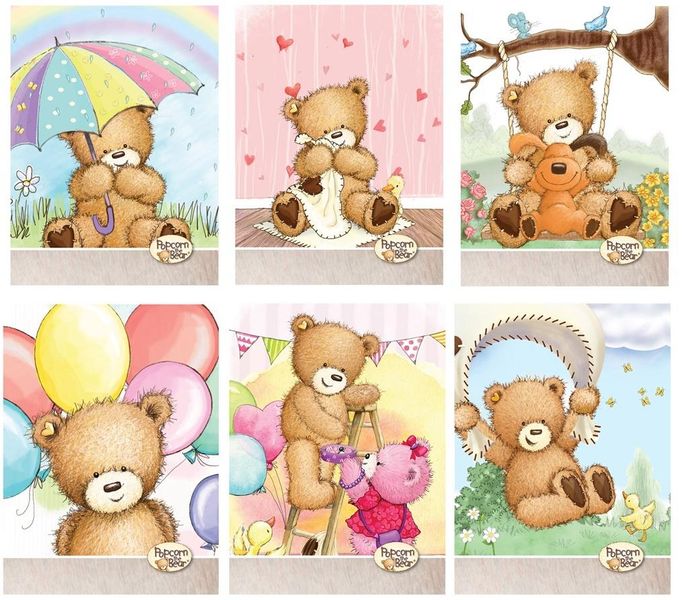 ZESZYT POPCORN BEAR A5 54= ARGUS zdjęcie 1