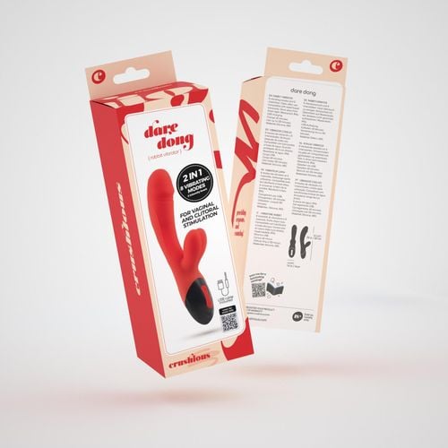 crushious dare dong rechargeable rabbit vibrator na Arena.pl