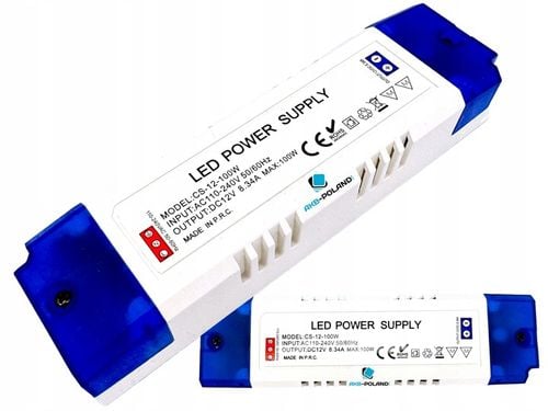 ZASILACZ 12V LED MEBLOWY 100W 8,34A Do Taśmy LED Transformator na Arena.pl