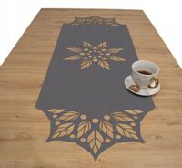 Bieżniki DEKOR 43x120 AŻUR wycinany laserowo szary