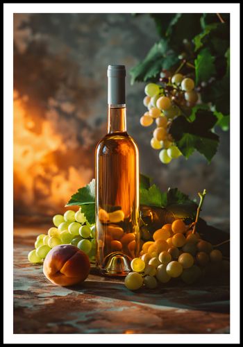 Plakat 67,5x100cm Bursztynowe Wino na Arena.pl