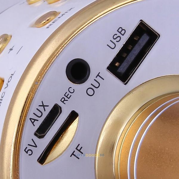 Bezprzewodowy mikrofon karaoke WS858 5 kolorow Wwa zdjęcie 6