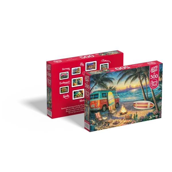 Puzzle 500 elementów. Życie w Vanie 20067 zdjęcie 4