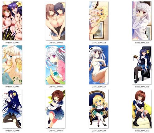 Dakimakura Absolute Duo DO WYBORU 60x30 na Arena.pl