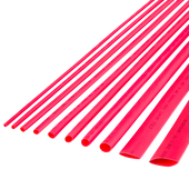 NAR0260.1 Rurka termokurczliwa 8,0 mm-1 m czerwon