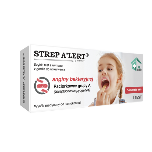 TEST NA ANGINĘ STREP A’LERT na Arena.pl
