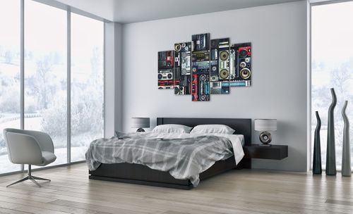Obraz Na Płótnie - Technika Magnetofon - 150X100 Cm - Ea150X100-3875 na Arena.pl