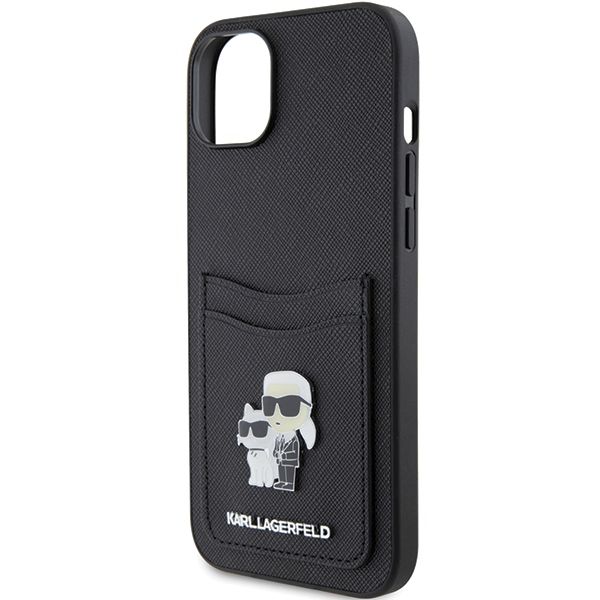 Etui Karl Lagerfeld do iPhone 15, iPhone 14, iPhone 13, Czarny zdjęcie 6