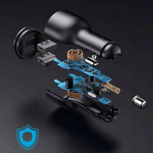 Ładowarka samochodowa Anker PowerDrive III 2-Port 36 W na Arena.pl