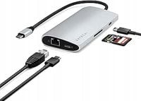 HUB USB 8W1 SATECHI HDMI 8K PD 85W USB-C ETHERNET CZYTNIK SD