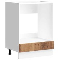 Szafka piekarnikowa „Lucca” Stare drewno Drewno klejone