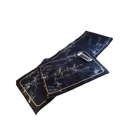 Dywan Dywanik Kuchenny wzór marmurkowy zestaw 2szt na Arena.pl