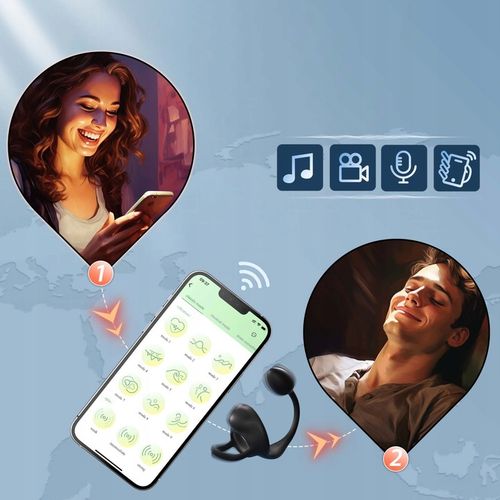 Męski masażer prostaty APP Pierścień wibrujący na Arena.pl