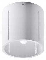 Sollux Lighting Spot INEZ Szary, Metalowy, 1x40W, Okrągły, IP20