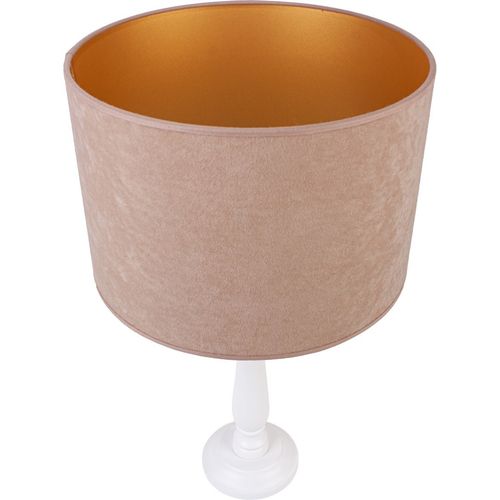 Lampa stołowa BERTA abażur beż na Arena.pl