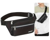 Damska męska nerka sportowa wodoodporna biodrówka saszetka