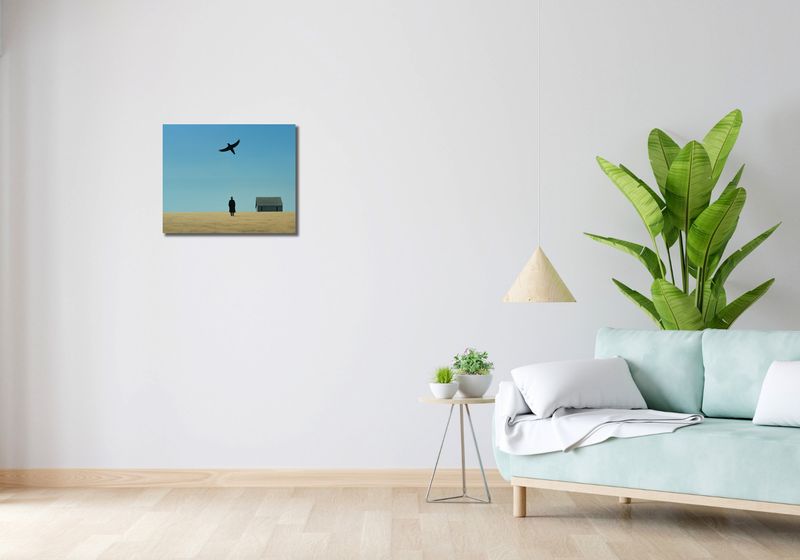 Obraz 50x40cm Samotny i Wolny zdjęcie 2