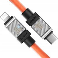 BASEUS kabel Typ C do Lightning PD 20W Coolplay CAKW000107 2 m pomarańczowy