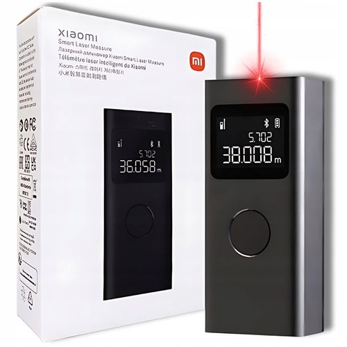DALMIERZ LASEROWY MIARA XIAOMI SMART LASER MIERNIK ODLEGŁOŚCI SMART AKU 40M na Arena.pl