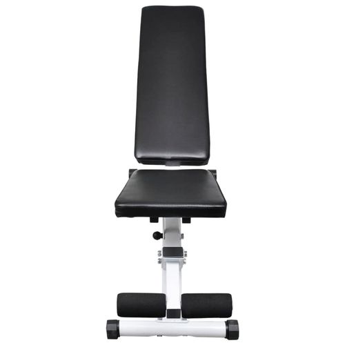 Ławka do ćwiczeń ze sztangą i zestawem hantli, 60,5 kg na Arena.pl