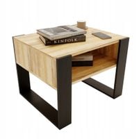 Stolik kawowy KARO ława loft retro stare drewno 65