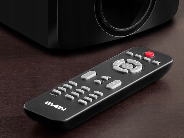 SVEN MS-312 głośniki komputerowe 2.1 BLUETOOTH, USB, FM, WYŚWIETLACZ, PILOT zdjęcie 4