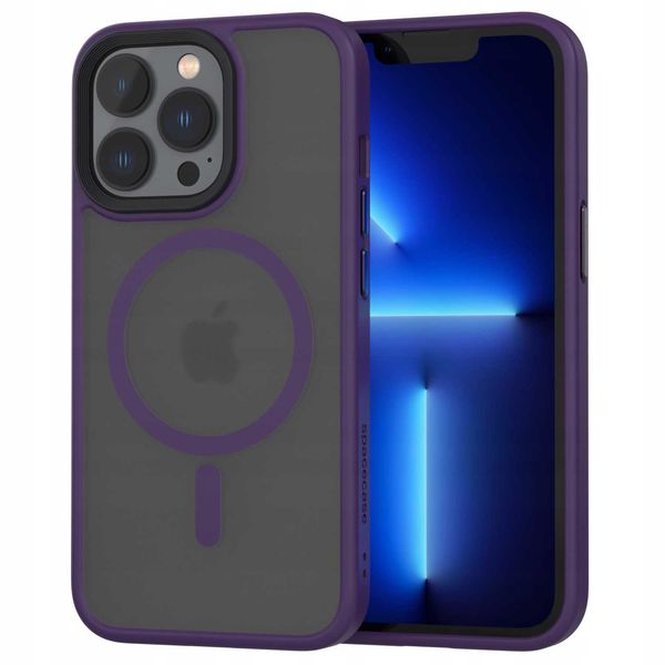 Spacecase Hybrid Mag Iphone 13 Pro Purple zdjęcie 5