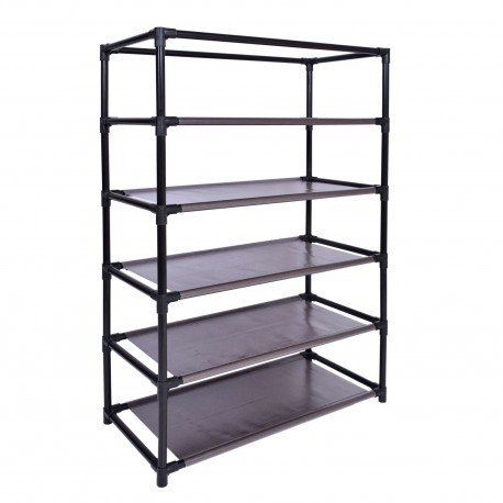 Szafka tekstylna na obuwie Vitto - brąz na Arena.pl